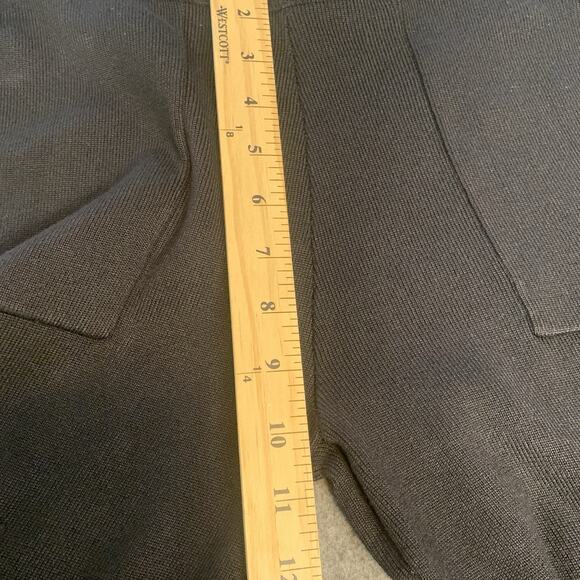 Lark + Grey Pants Small Faux Cargo Stretch Knit Pull-on Black Ladies S - Picture 8 of 9